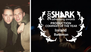 Banjoman Wins Production Company of the Year at Shark Awards Ireland 2021
