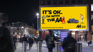 The AA Teams up with Iconic Street Fighter Characters Ryu and Ken in DOOH Campaign