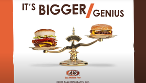 “It’s Bigger, Genius” - How A&W Is Reattempting Its Third-Pound Burger Fail 