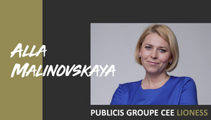 5 Question with Publicis Groupe CEE Lioness: Alla Malinovskaya