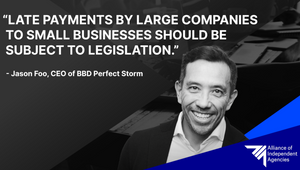 "Late Payments by Large Companies to Small Businesses Should be Subject to Legislation"