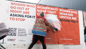 'Asking For It' OOH Campaign Encourages Passers-by to Tear Down Victim Blaming Posters