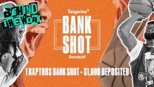 Why Tangerine is Depositing $1,000 for Every Toronto Raptors Bank Shot Scored
