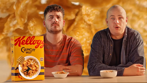 Willy Hughes Puts His Humour Front and Centre to Sing the Praises of Kellogg’s Crunchy Nut Cornflakes
