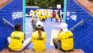 Sky Sports, England and Wales Cricket Board, Lambeth Council Transform Community Cricket Playground