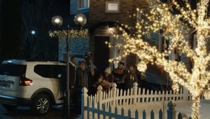 A Family Hunt the Perfect Christmas Tree with Dacia