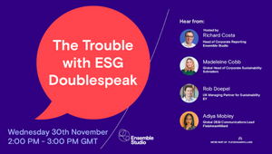 The Trouble with ESG Doublespeak with Ensemble Studio