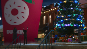 Deck the Halls with Holiday Cups in Winter Wonderland Spot for Dunkin' 