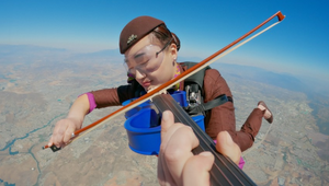 Etihad Airways Achieves the Impossible with Epic Skydiving Orchestra Stunt