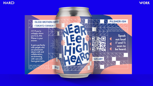 Hard Work Club Releases Limited-Edition Beer That Doubles as a Recruitment Ad