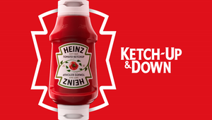 Heinz 'Ketch-Up & Down' Solves the Big Sauce Storage Conundrum  