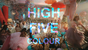 High Five: A Colourful Reaction