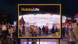 Interac Frames Real-life Moments of Togetherness with Living Holiday Billboards