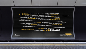 The Home Office Launches Second Phase of Powerful 'Enough' Campaign