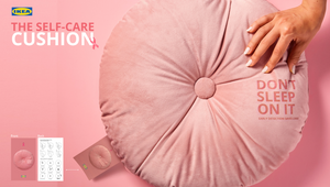 IKEA Saudi Arabia’s Self Care Cushion Calls on Women Not to Sleep on Breast Cancer Symptoms