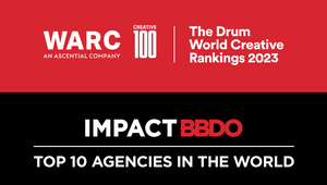 IMPACT BBDO Ranked Top 10 Globally on Both WARC and World Creative Rankings