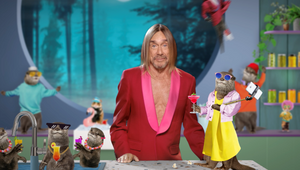 Iggy Pop and Bavarian Forest Animals have a Colourful Kitchen Party with SCHOCK