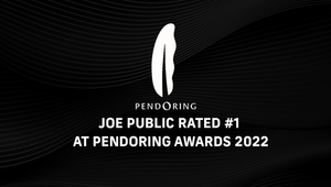 Joe Public Ranked Number One Agency at 2022 Pendoring Awards