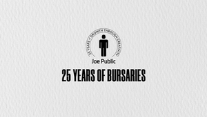Joe Public Celebrates 25th birthday by Committing to Growth of Young Creative Talent