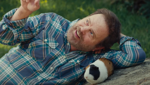 Rainn Wilson and Guinea Pig Kenneth Prove Small Pets are Just as Good for Kaytee Pet Food 