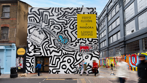Pandora Celebrates First Ever Art Collaboration with Striking Keith Haring Mural