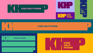 Kids Help Phones Launches Colourful Brand Redesign