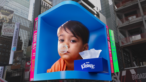 Kleenex’s Larger Than Life Campaign Celebrates Beautifully Human Messes