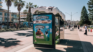 Every Day Is Sundae as Ben & Jerry’s Teams up with JCdecaux for Ice Cream-Themed Bus Stop