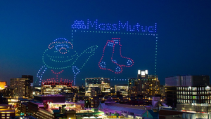Larger-Than-Life Drone Show Celebrates MassMutual’s Sponsorship of the Boston Red Sox 