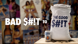 Miller Lite Rectifies Beer Marketing Past by Turning Bad S**t into Good S**t