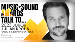 The Music+Sound Awards Talks To: Julian Krohn, Director of Music+Audio at Scholz & Friends Sounds