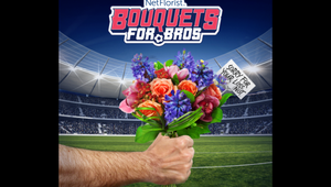 'Bouquets for Bros' in New Netflorist and HelloFCB+ Campaign 