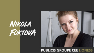 5 Questions with Publicis Groupe CEE Lioness: Nikola Foktová