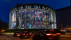 Optimus Prime Stages Audacious 3D Take-over of BFI IMAX