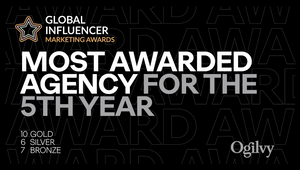 Ogilvy Honoured as Most-Awarded Agency at Influencer Marketing Awards for 5th Year 