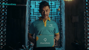 Bollywood Star Aamir Khan Appears in Odd Places for Quirky PharmEasy Campaign