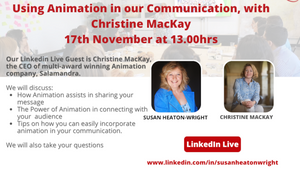 The Power of Animation: Linkedin Live Interview with Salamandra.uk's Christie MacKay