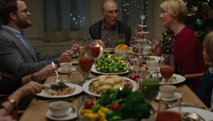 Grandpa Is Not Happy with His Gluten Free, Vegan Christmas Dinner in Hallmark Spot