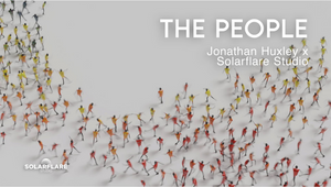 ‘The People’ Digital Artwork by Jonathan Huxley and Solarflare Studio on Show at MaraisDigitARt, Paris
