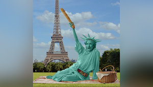 The Statue of Liberty Takes a Break to Paris in Hilarious JetBlue Campaign