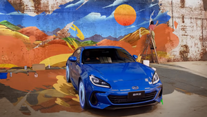Artist Chris Yee's Vibrant Design Brings to Life Subaru's New BRZ