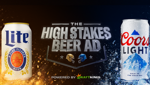 Coors Light and Miller Lite Announce First-Ever High Stakes Ad for the Big Game