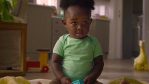 Baby Fights to Hold Back the Inevitable Tide in South African Nappy Ad