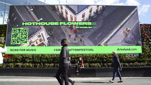 Tourism Ireland Turns Digital Poster Sites into Outdoor Music Festival