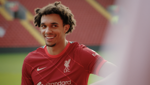 Trent Alexander-Arnold Does Good Deeds Around the Ground for Standard Charted Spot