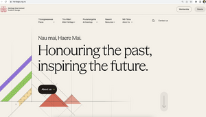 Tribal Worldwide Launches Website Refresh for Heritage New Zealand Pouhere Taonga