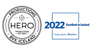 Hero Productions Awarded the Title ‘Excellent’ in Iceland for 2022