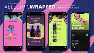Volkswagen’s 2021 ‘Spotify Wrapped’ Playlist Is Totally Electric