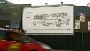 BBDO Dublin Hand Draws an Entire Outdoor Billboard for Volkswagen’s Latest Campaign