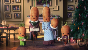 Behind Aldi’s A Christmas Carrot: Featuring Ebanana Scrooge and Kevin the Carrot